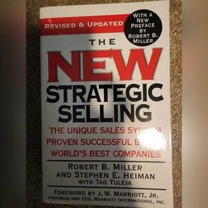 New Hardcover The New Strategic Selling